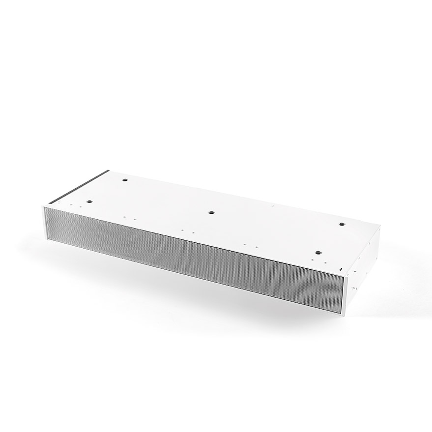 7921400 Plinth recirculation box white with monoblock, H 98 mm